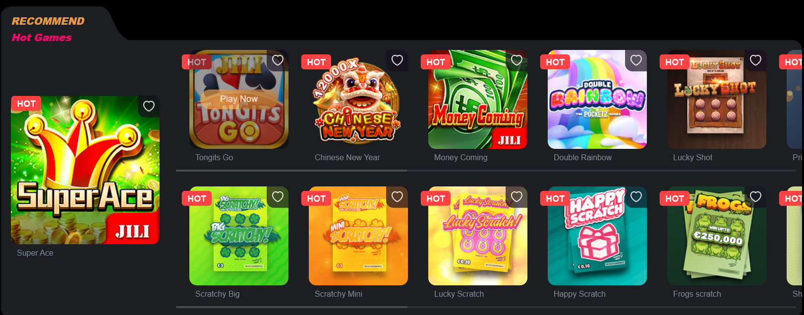 Recommeded-hot-games